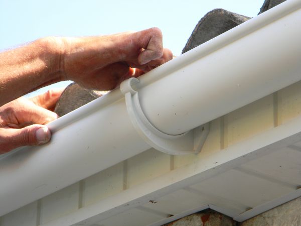 Plastic Gutter Repair in Alpharetta