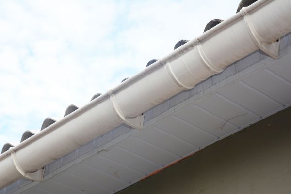 Plastic Gutter Installation in Alpharetta