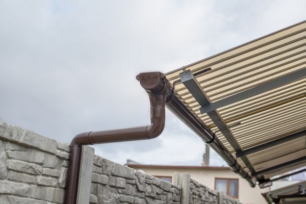 Plastic Downspout Installation in Alpharetta