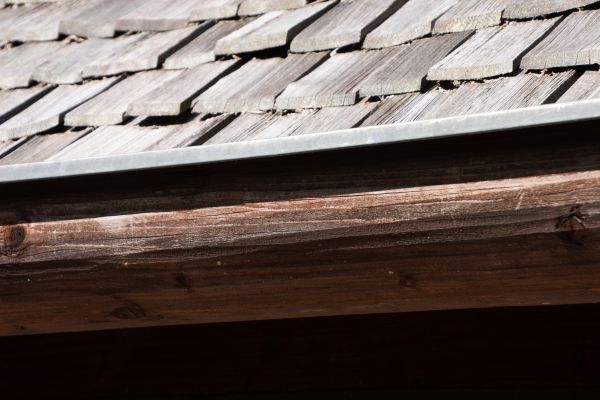 Wood Rain Gutter Installation in Alpharetta