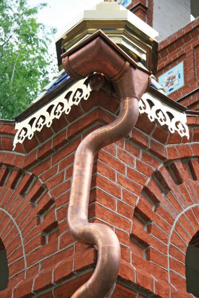 Church Downspout Installation in Alpharetta
